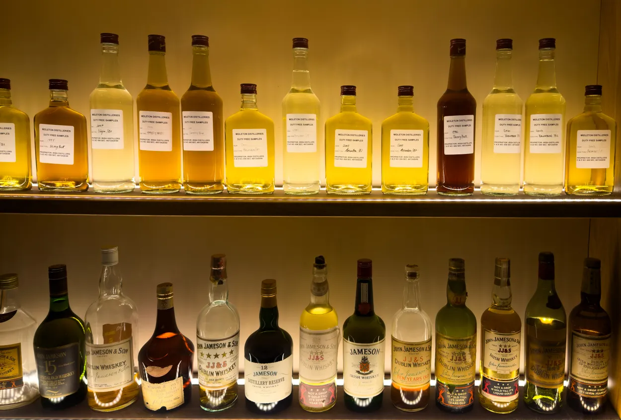 Jameson whiskey samples