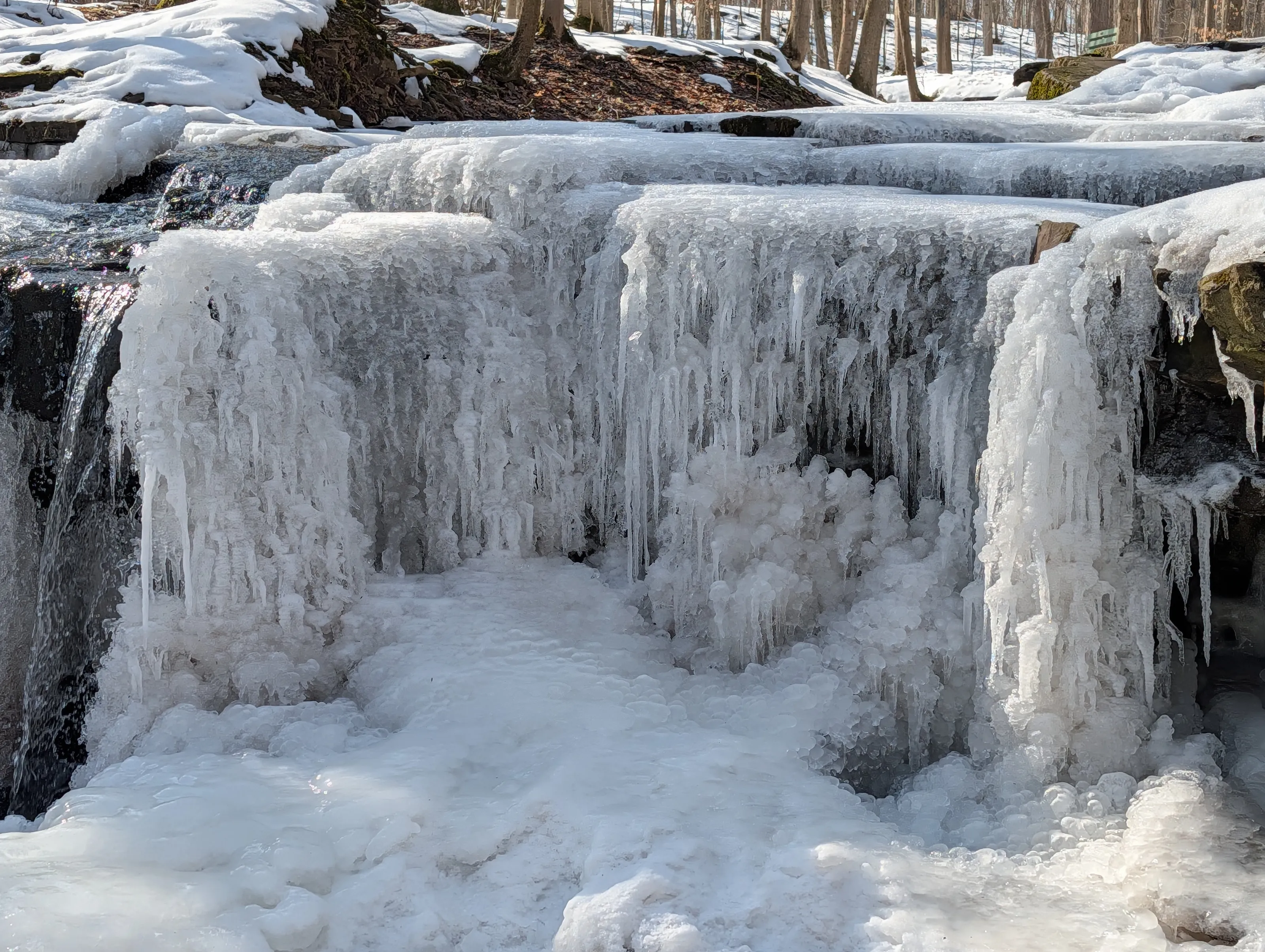 Waterfall Ice Sculpture