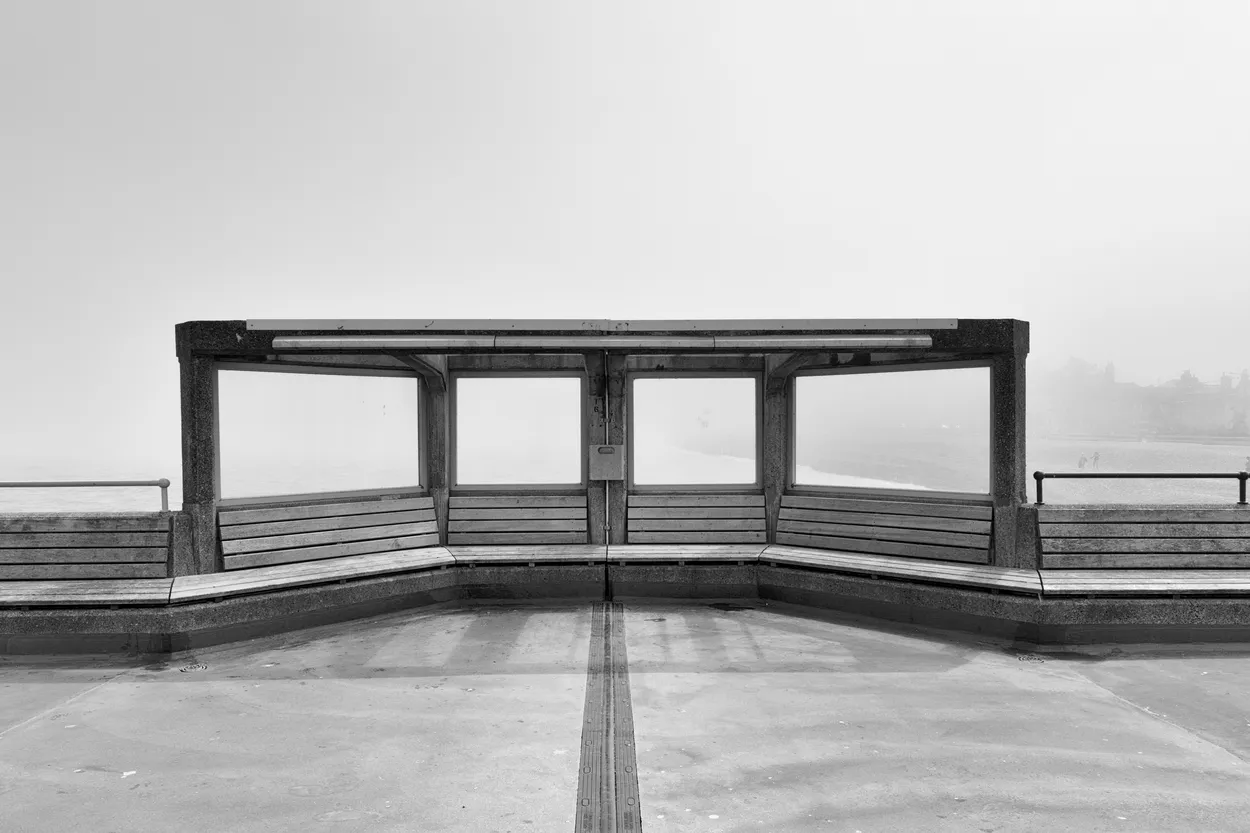 Deal Pier in the mist
