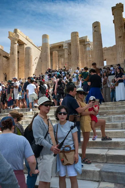 Photo op, Acropolis