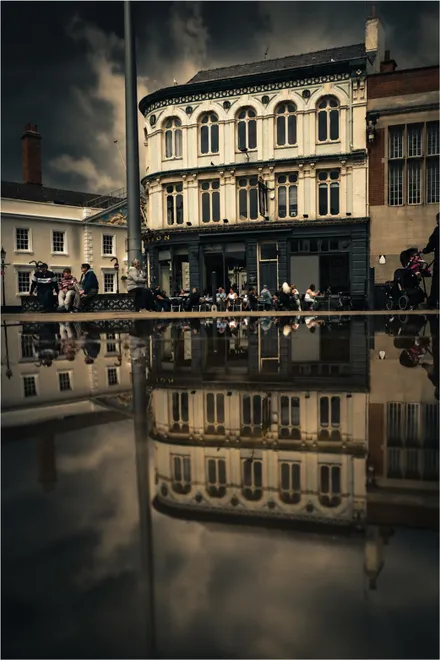 Reflections On A Moody Square