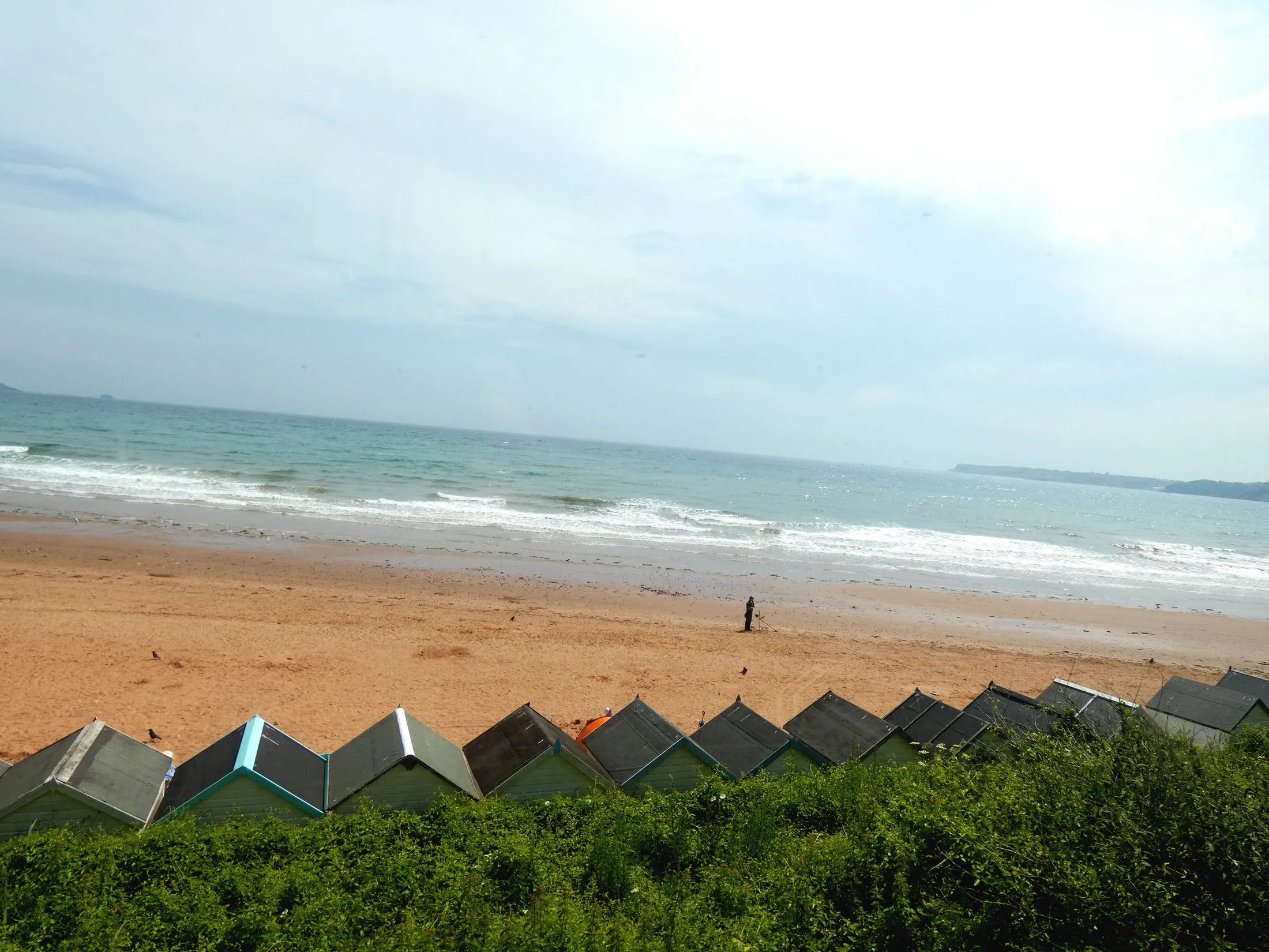 Taken through a train window!