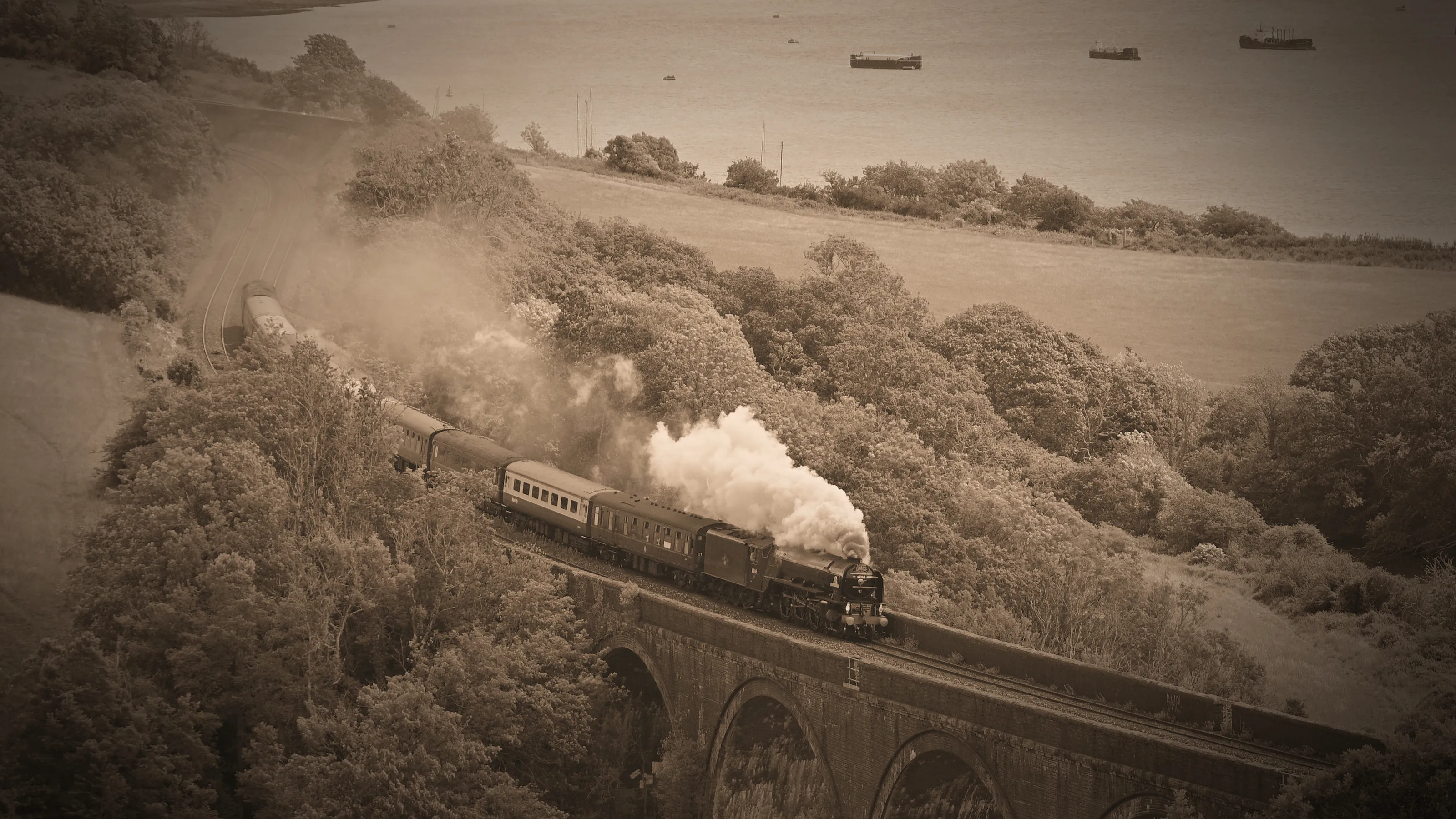 Vintage Steam Train
