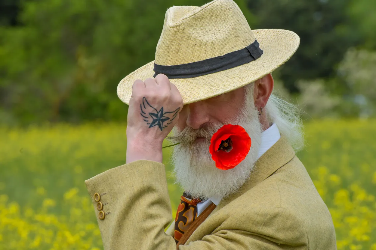 Poppy - a touch of red