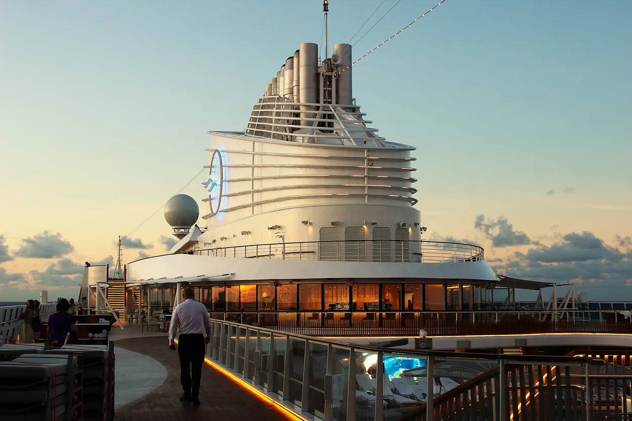 Sun Setting on the Sun Deck