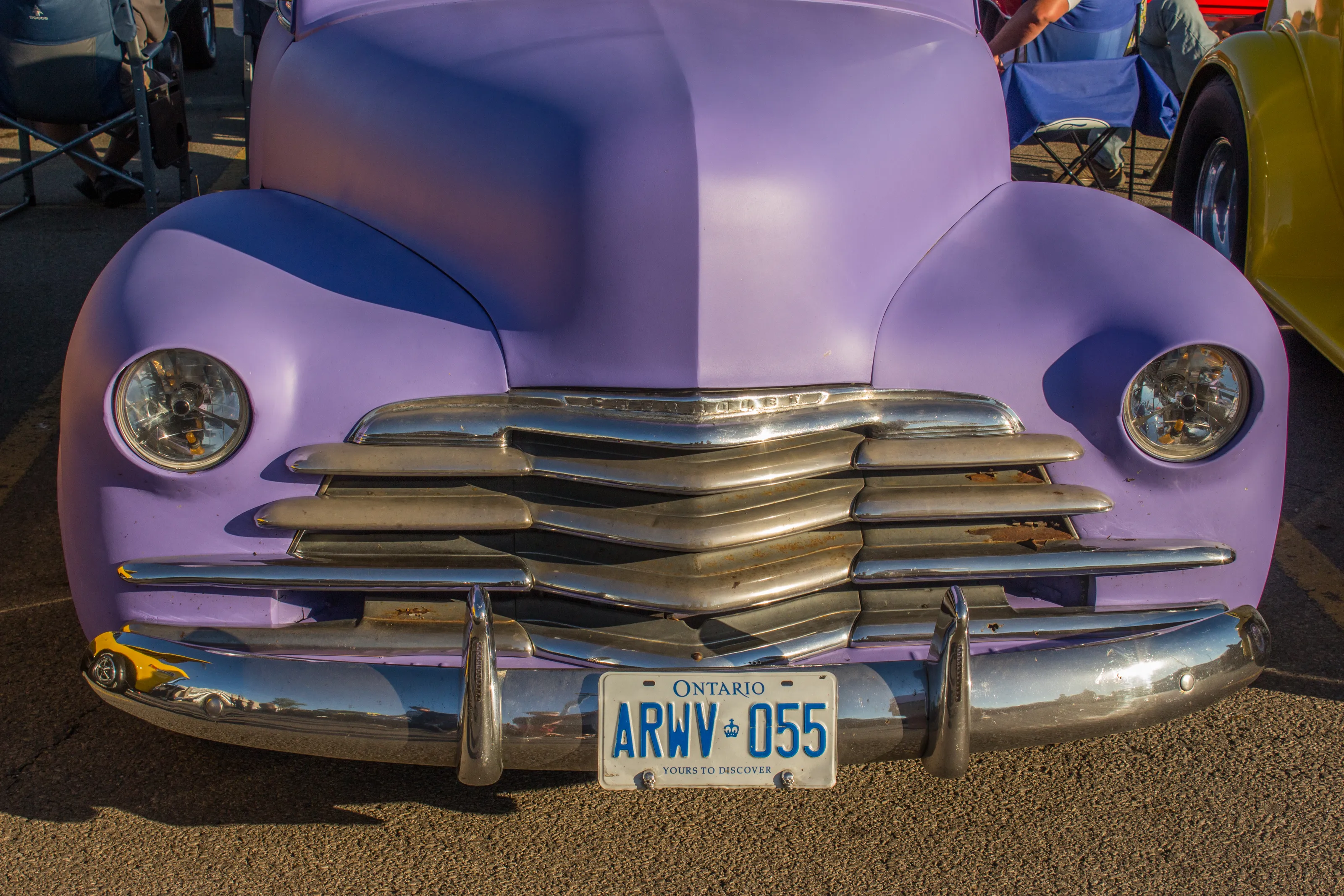 Purple Vintage Automobile