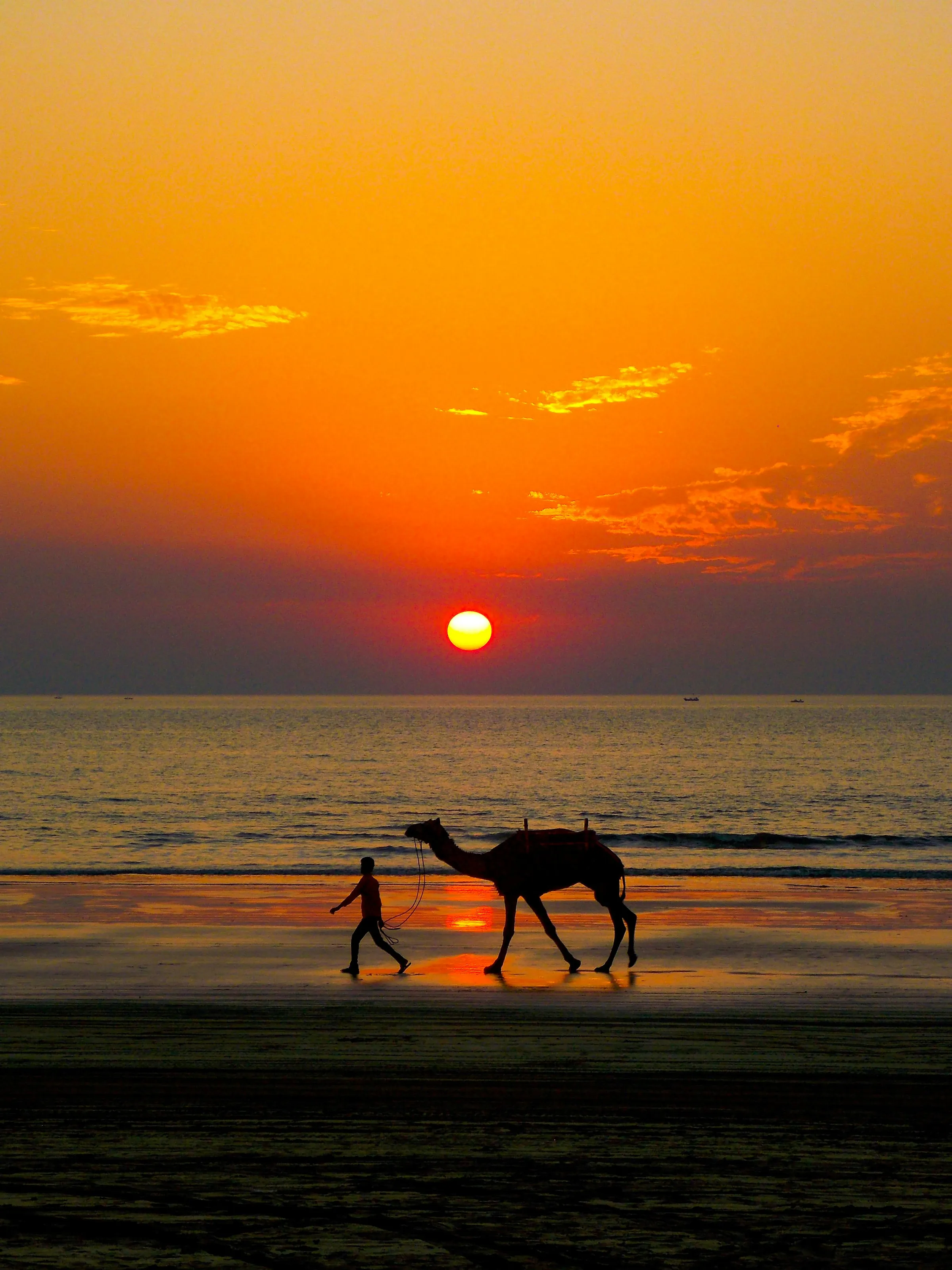 Footsteps Into the Sunset