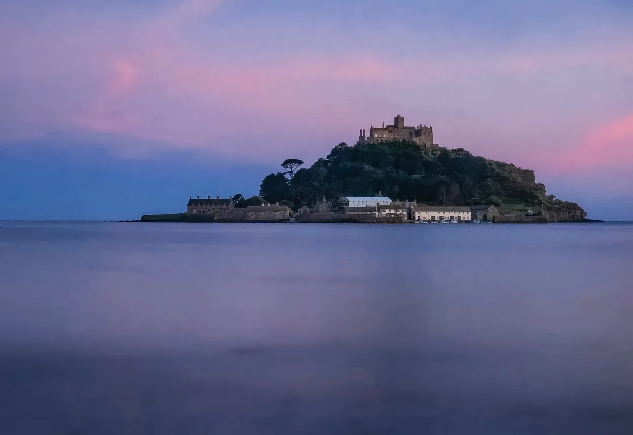 Sundown At St Michaels Mount