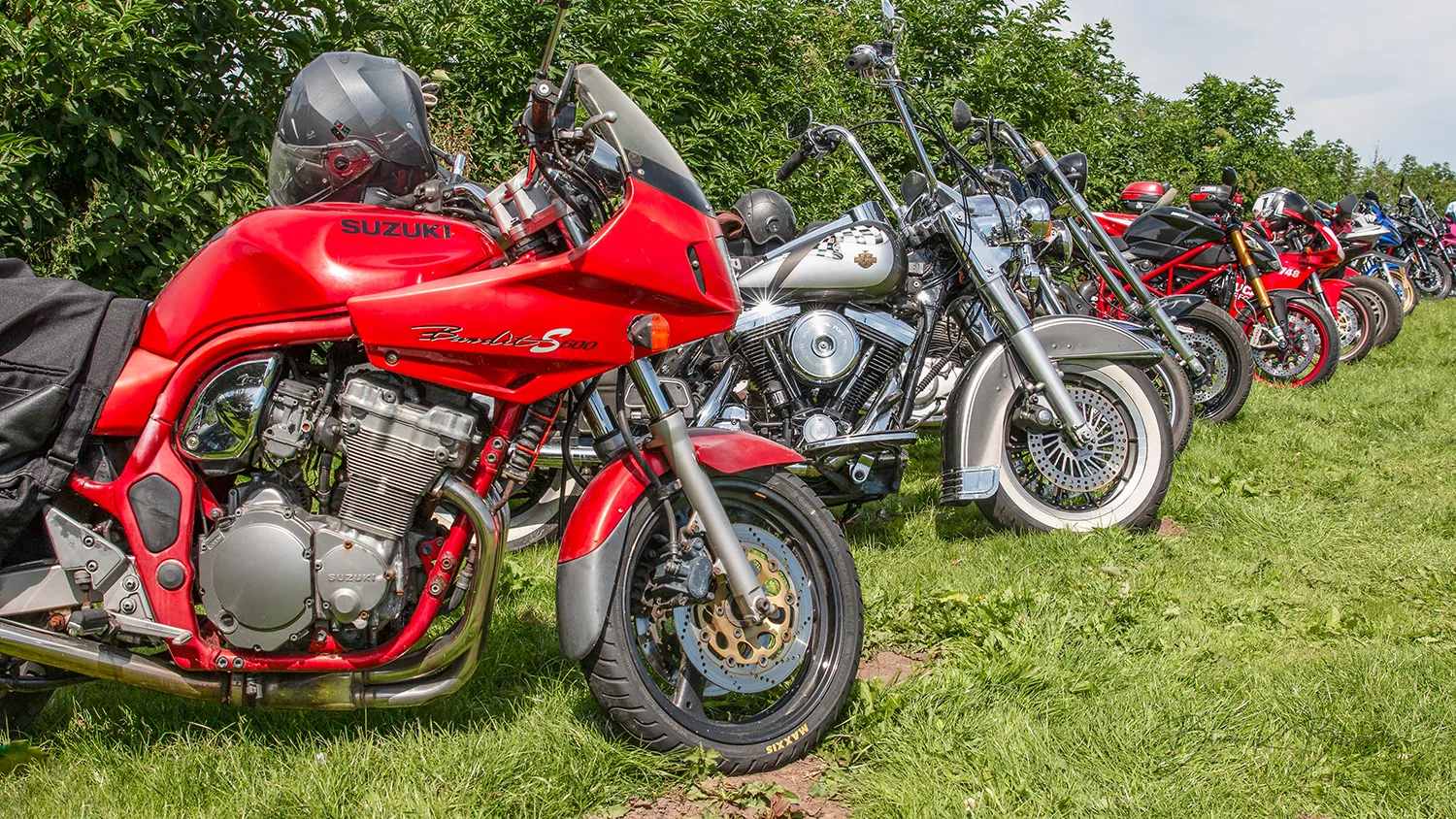 A Row of Bikes