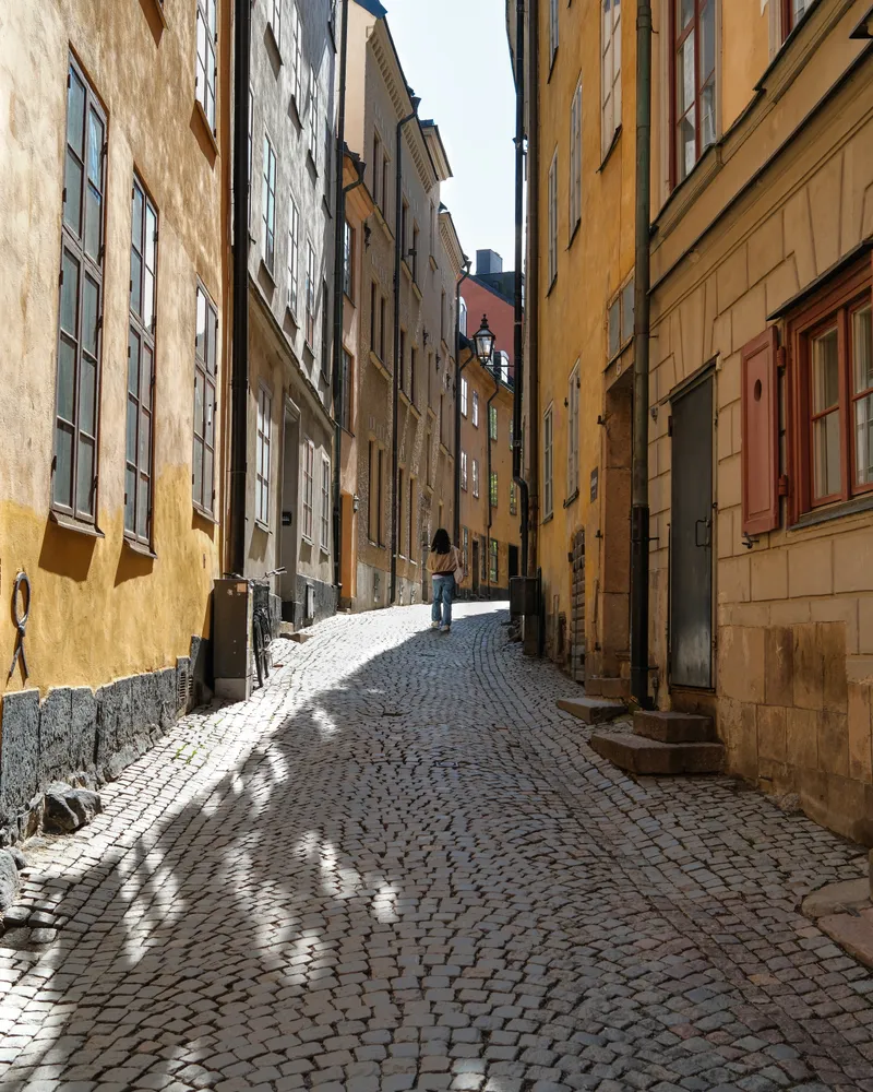 Old town in Stockholm