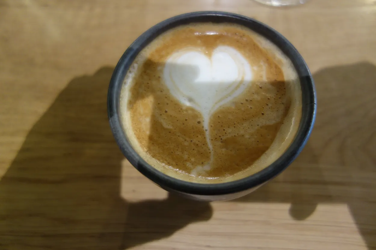 Coffee with heart, Amsterdam, Netherlands