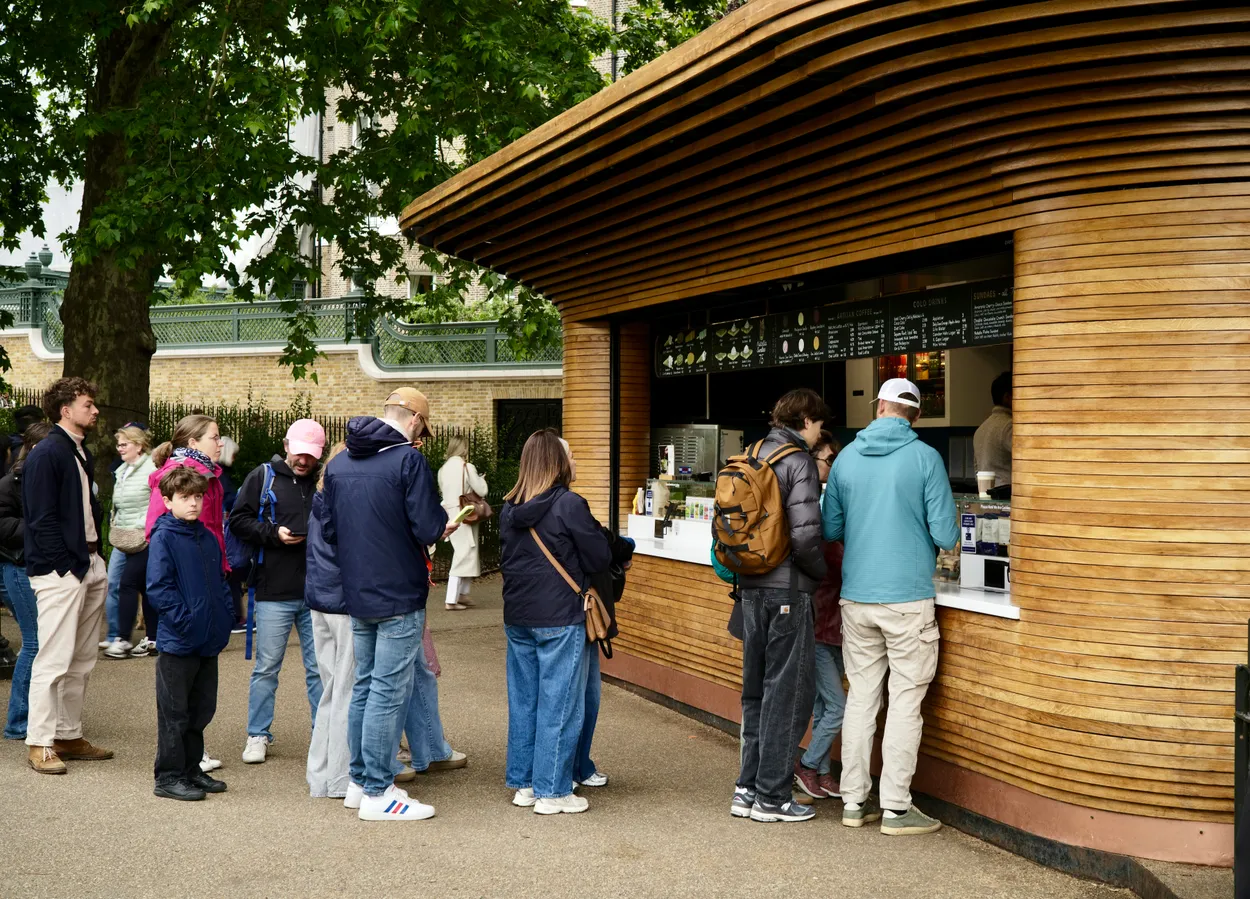 Queuing for a coffee