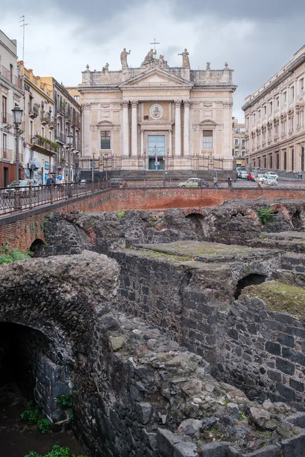 Roman Ruins in the City