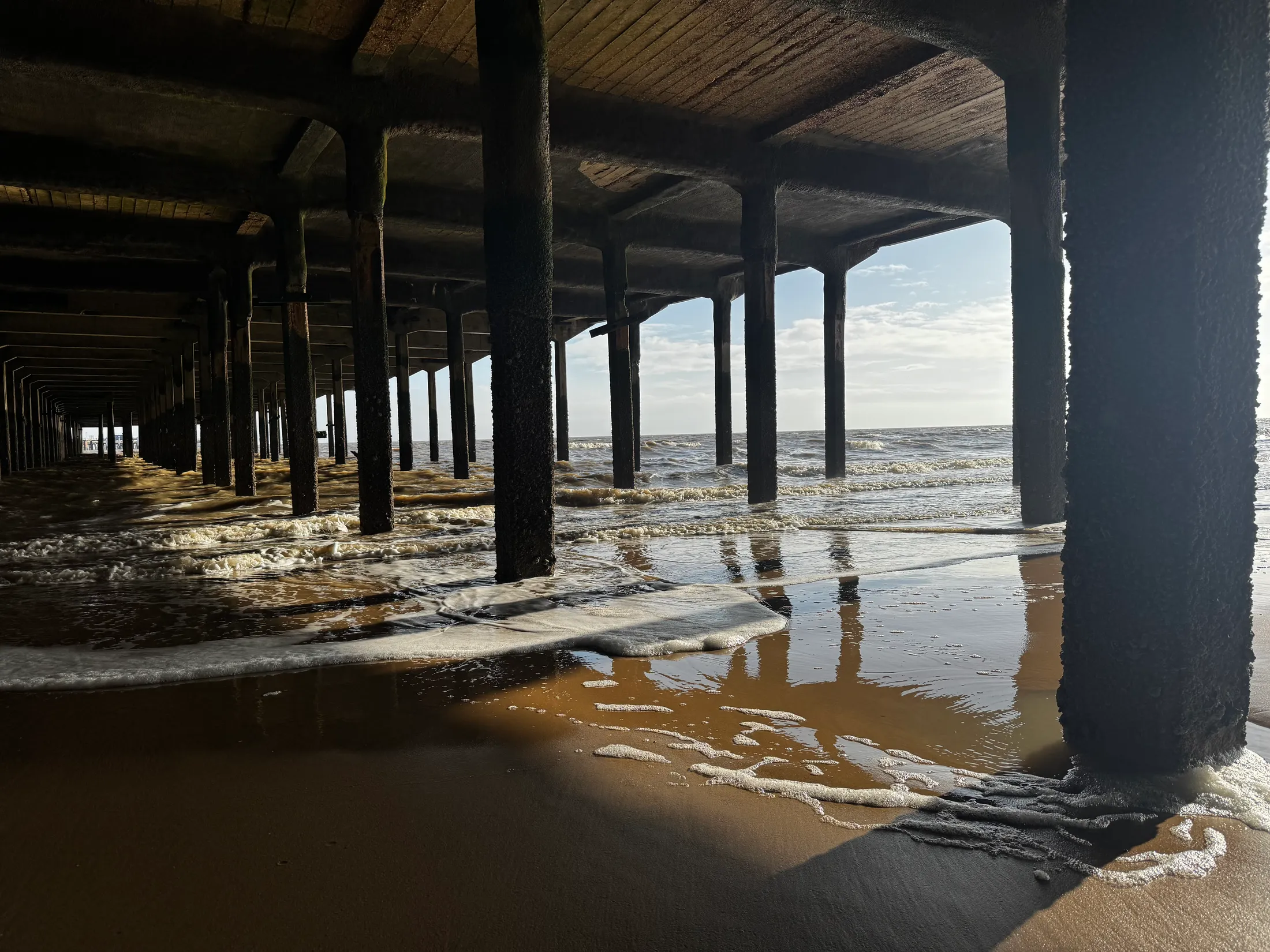 Tide’s coming in ….