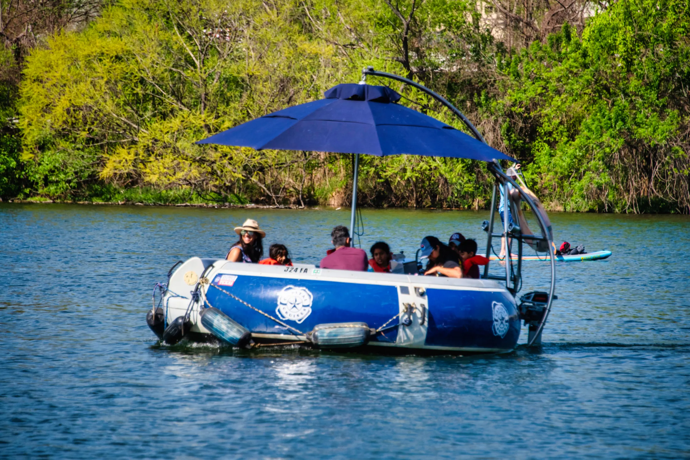 Tubing on Ladybird Lake