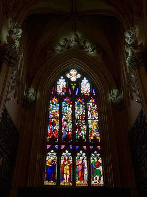 Window in the Chapel Royal
