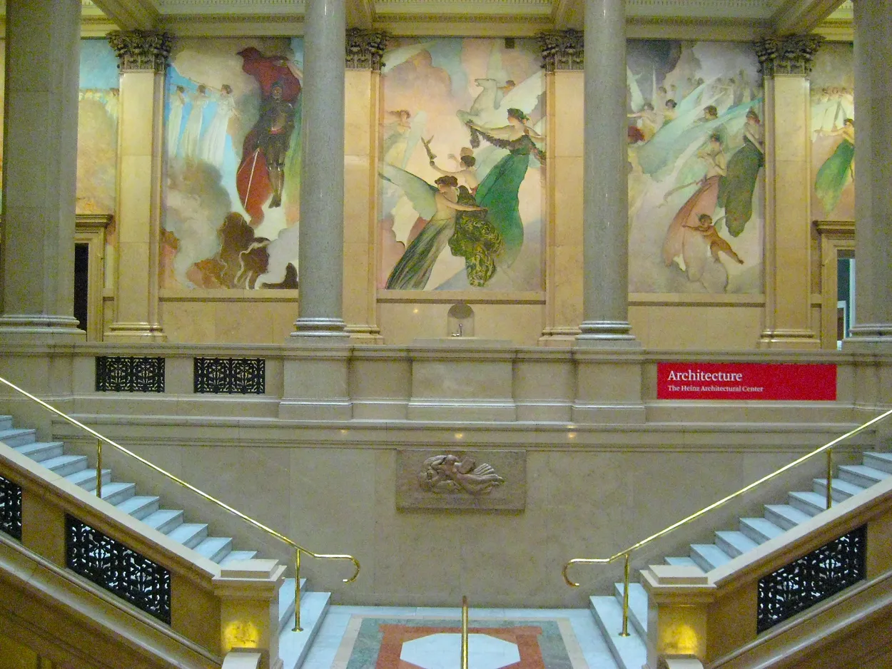 Grand Staircase of the Carnegie Museum of Art