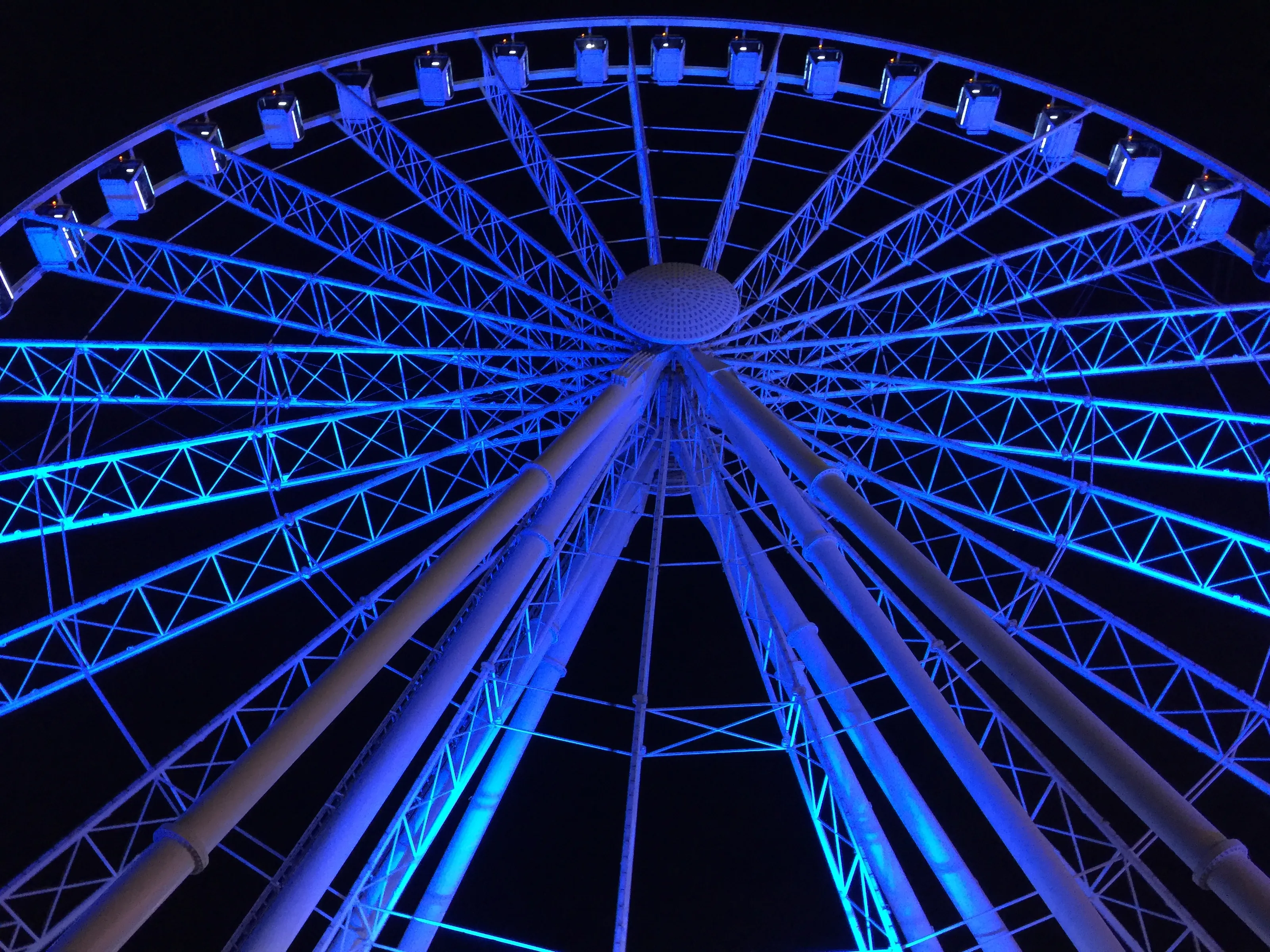 Glowing Blue