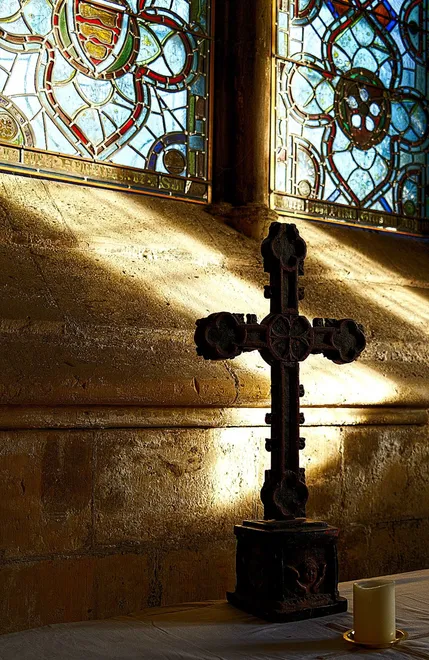 Alter in shadow  (Selby Abbey)