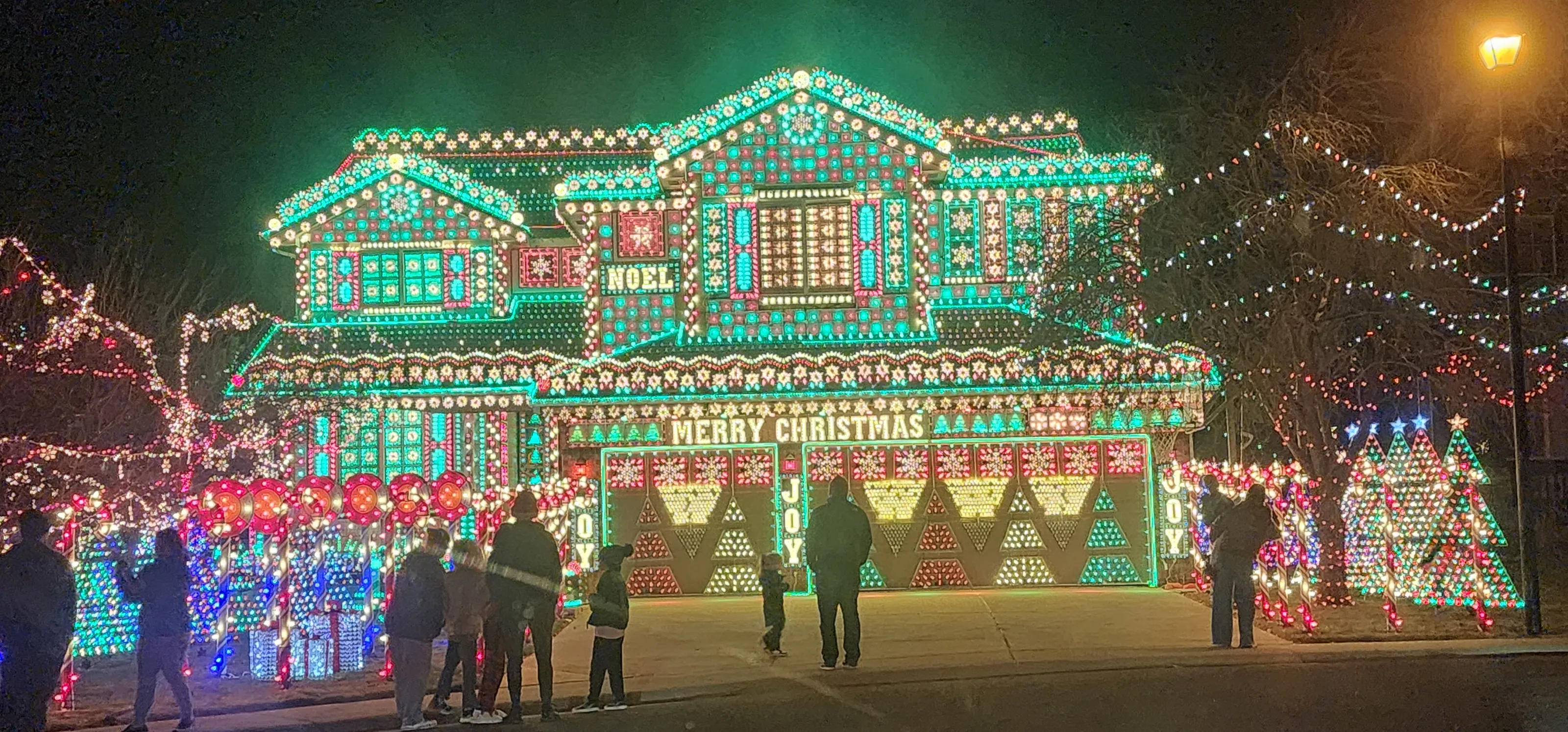 Gingerbread house in Colorado