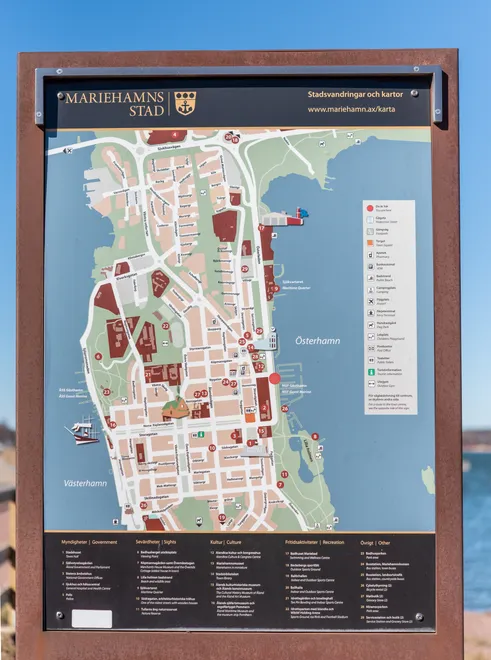 City map outdoors
