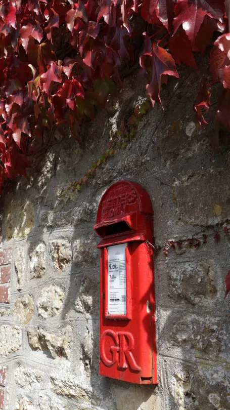 Postbox in Dorset