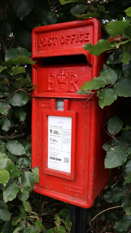 Postbox in Dorset