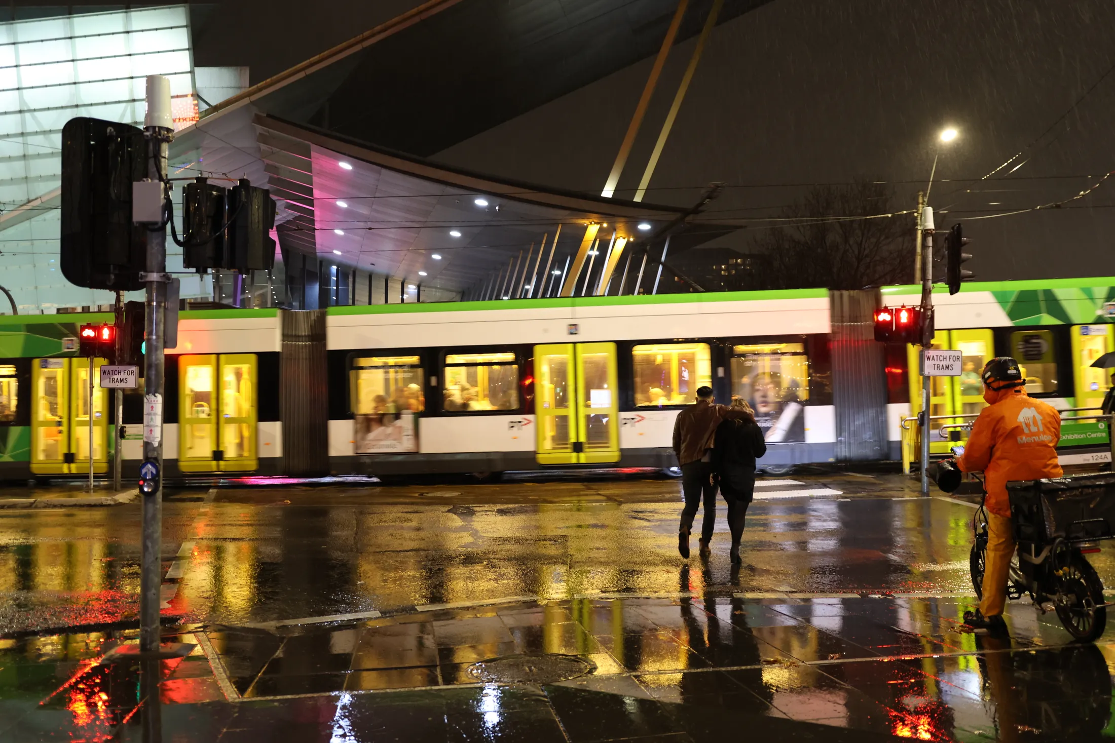 A Wet City Night