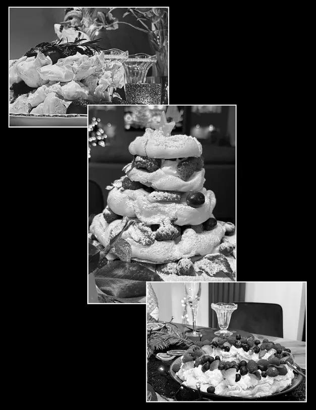 3497 Pavlovas in black and white