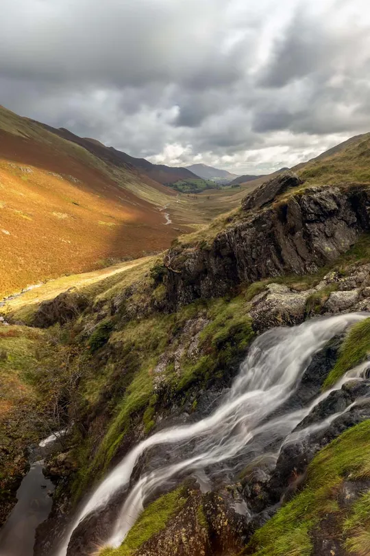 Newlands Pass from Moss Force