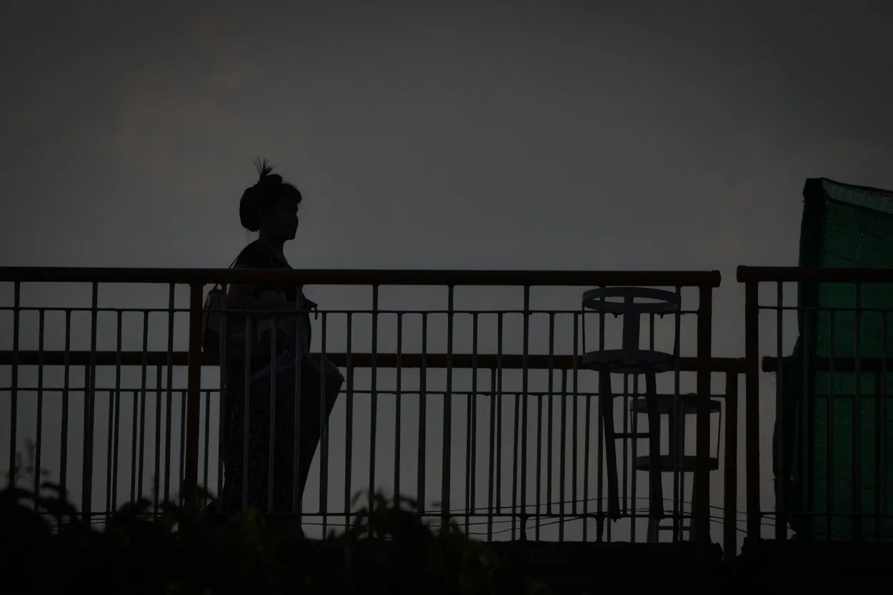 Woman In Yangon