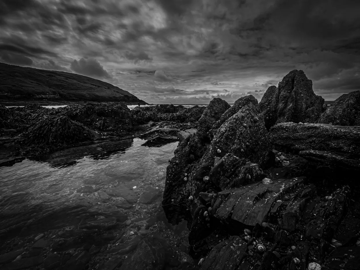 Manorbier beach