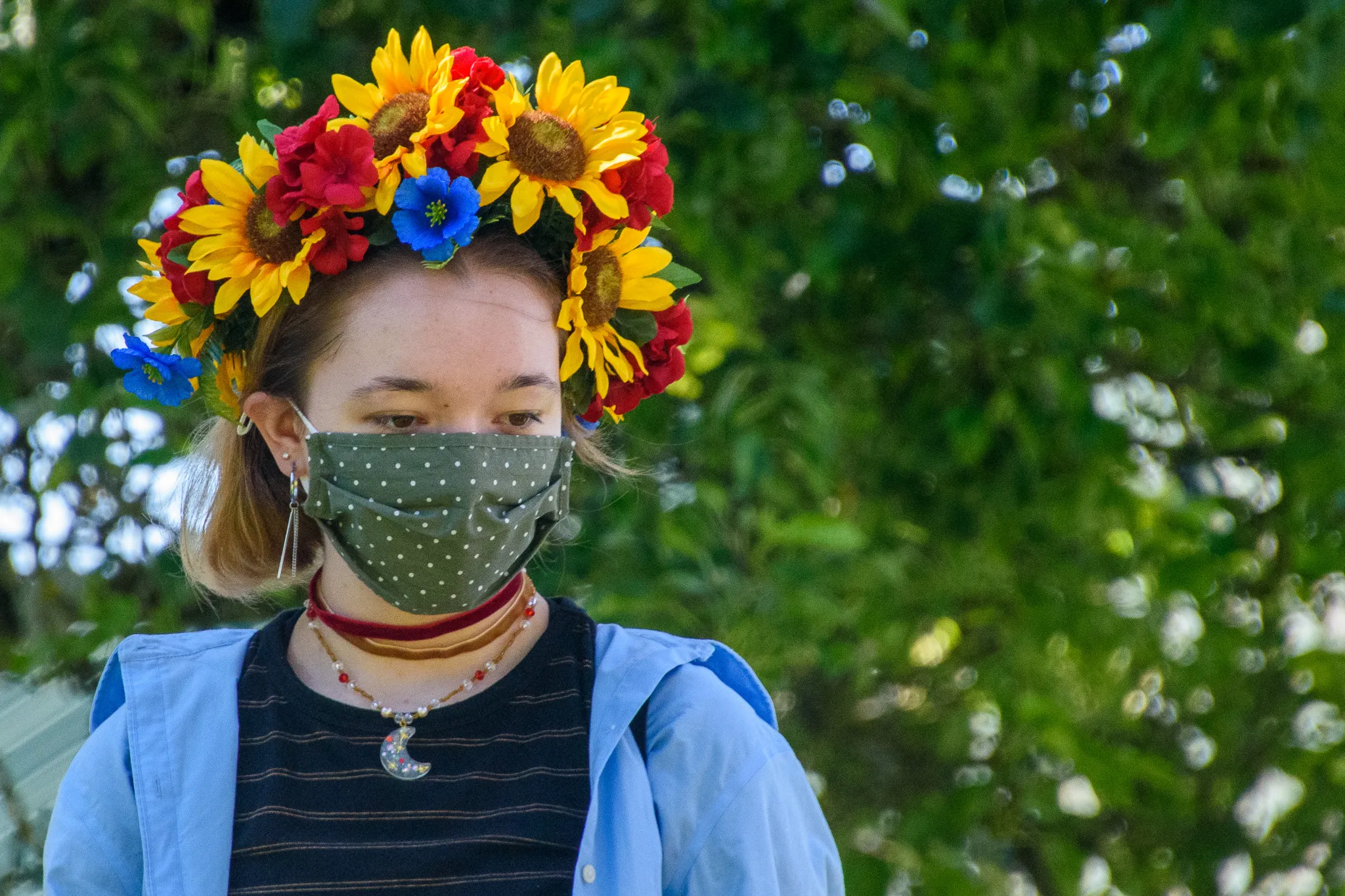 Flowers In Her Hair