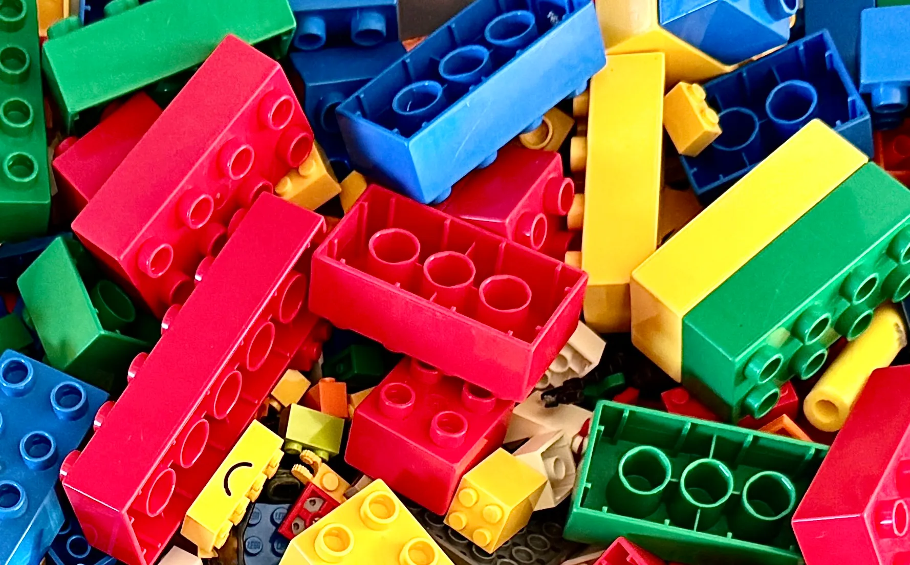 Plastic Lego Blocks