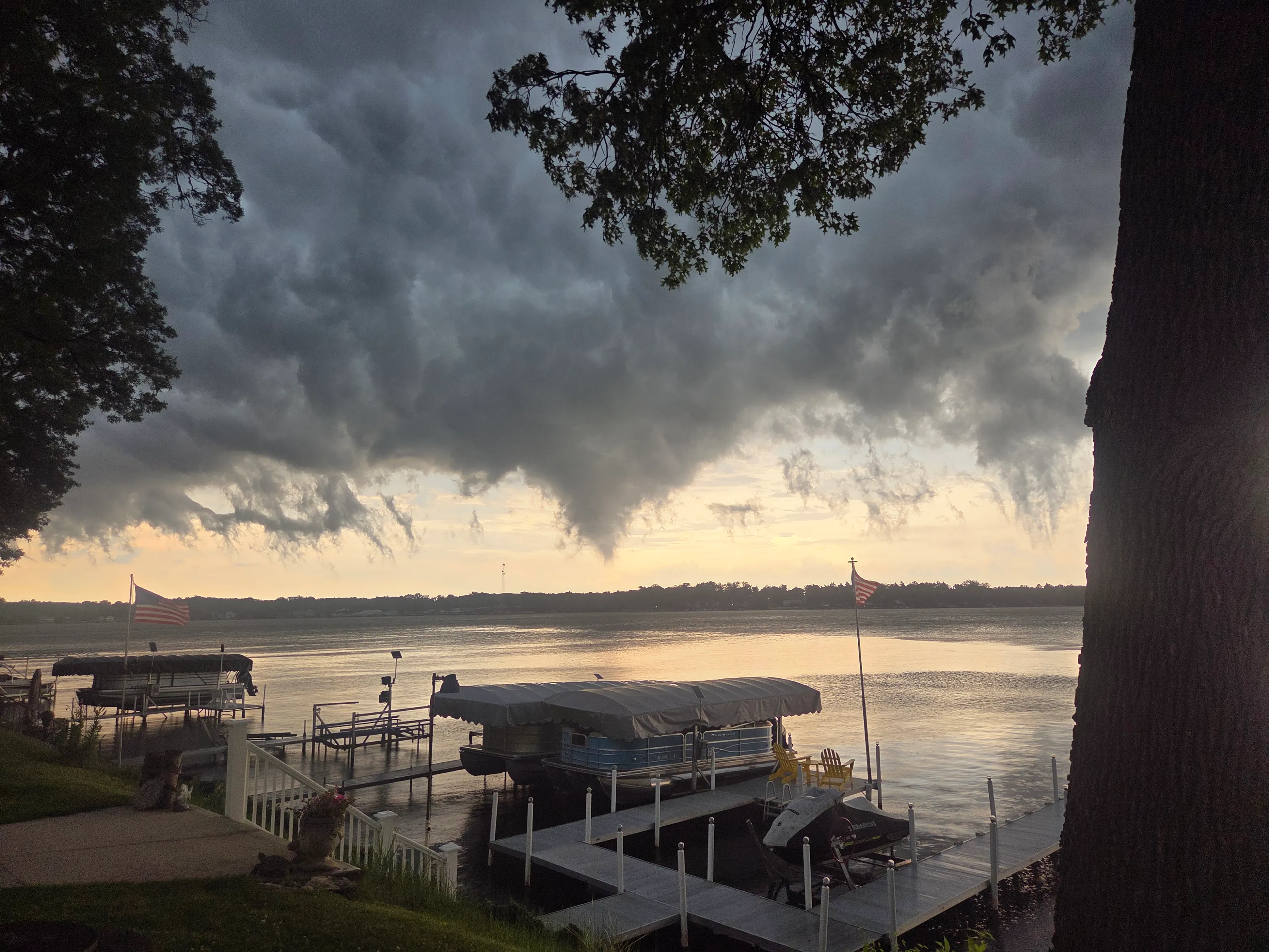 Summer rainstorm