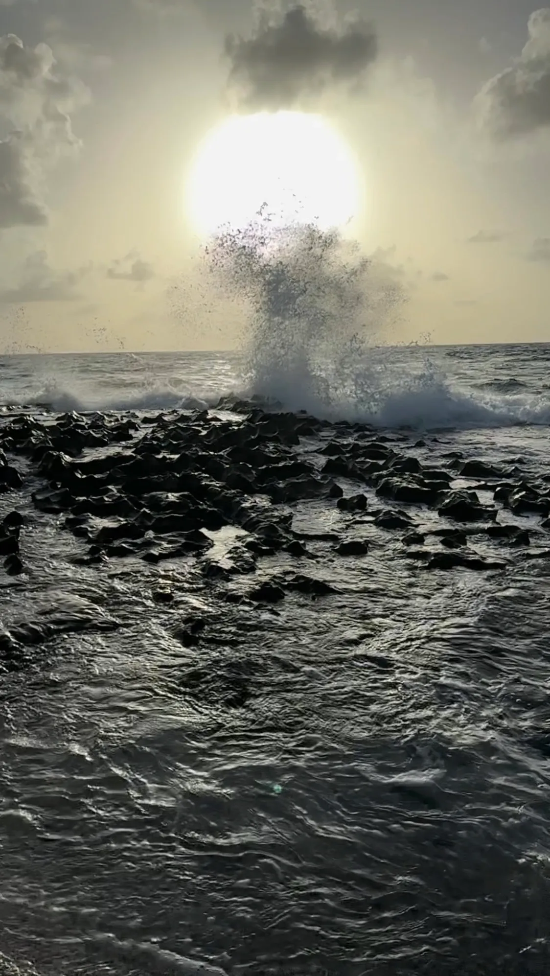 The splash