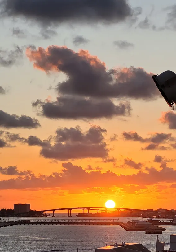 Sunrise over Nassau