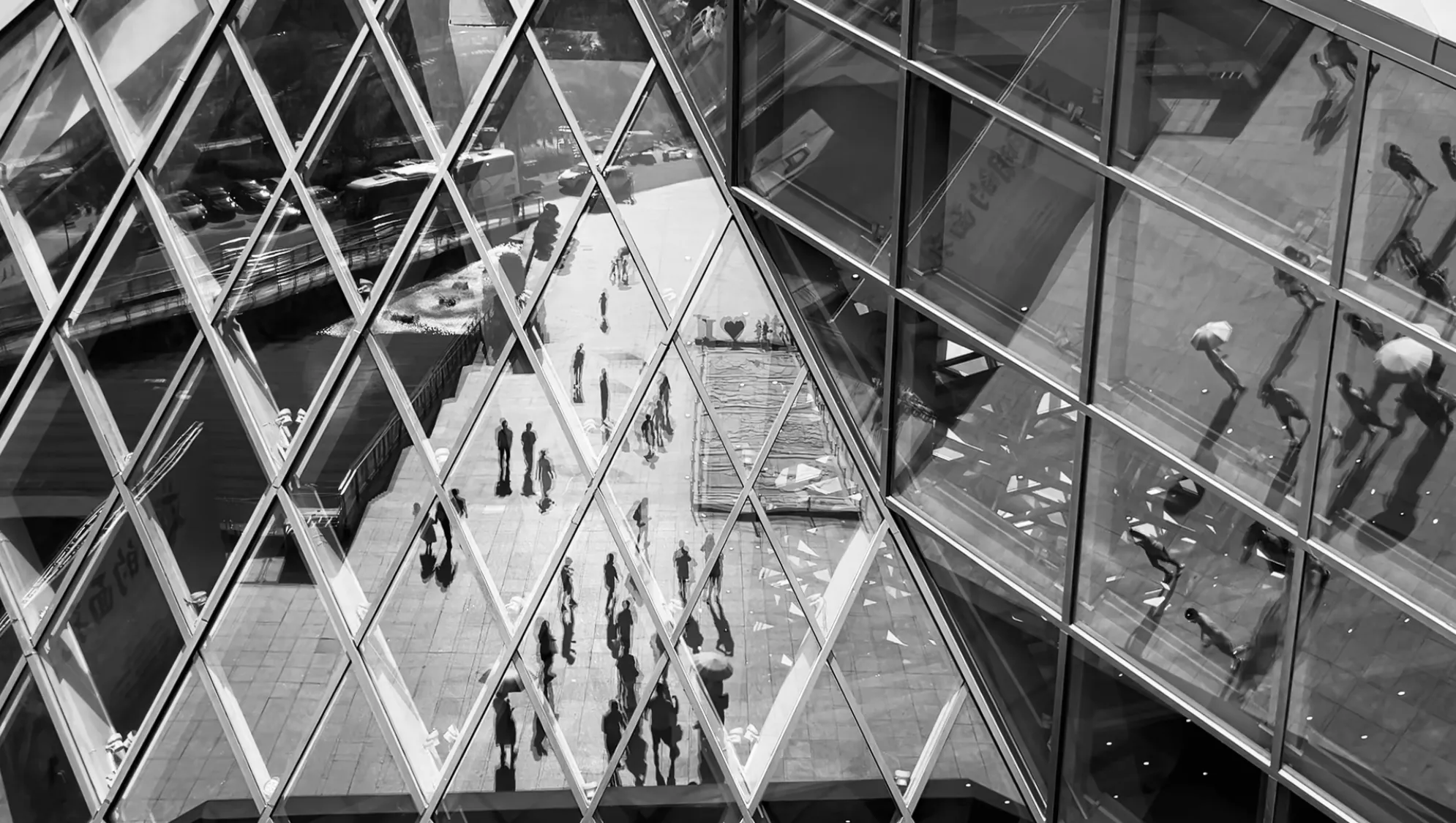 Reflections Off a Building