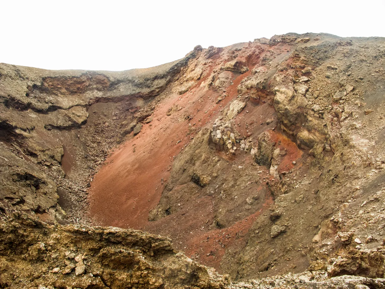 Timanfaya National Park, Lanzarote. Volcanic landscape.