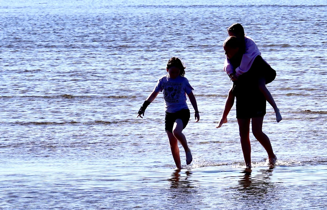 Girls at the Beach