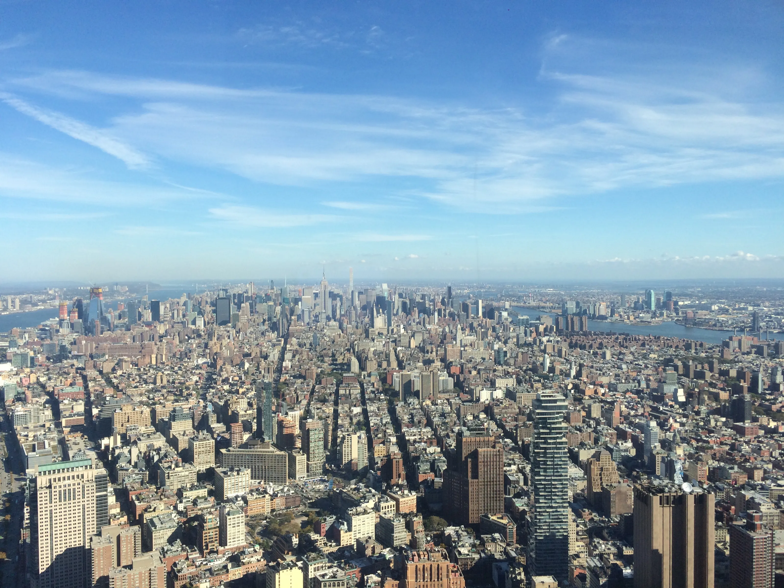 City from the sky