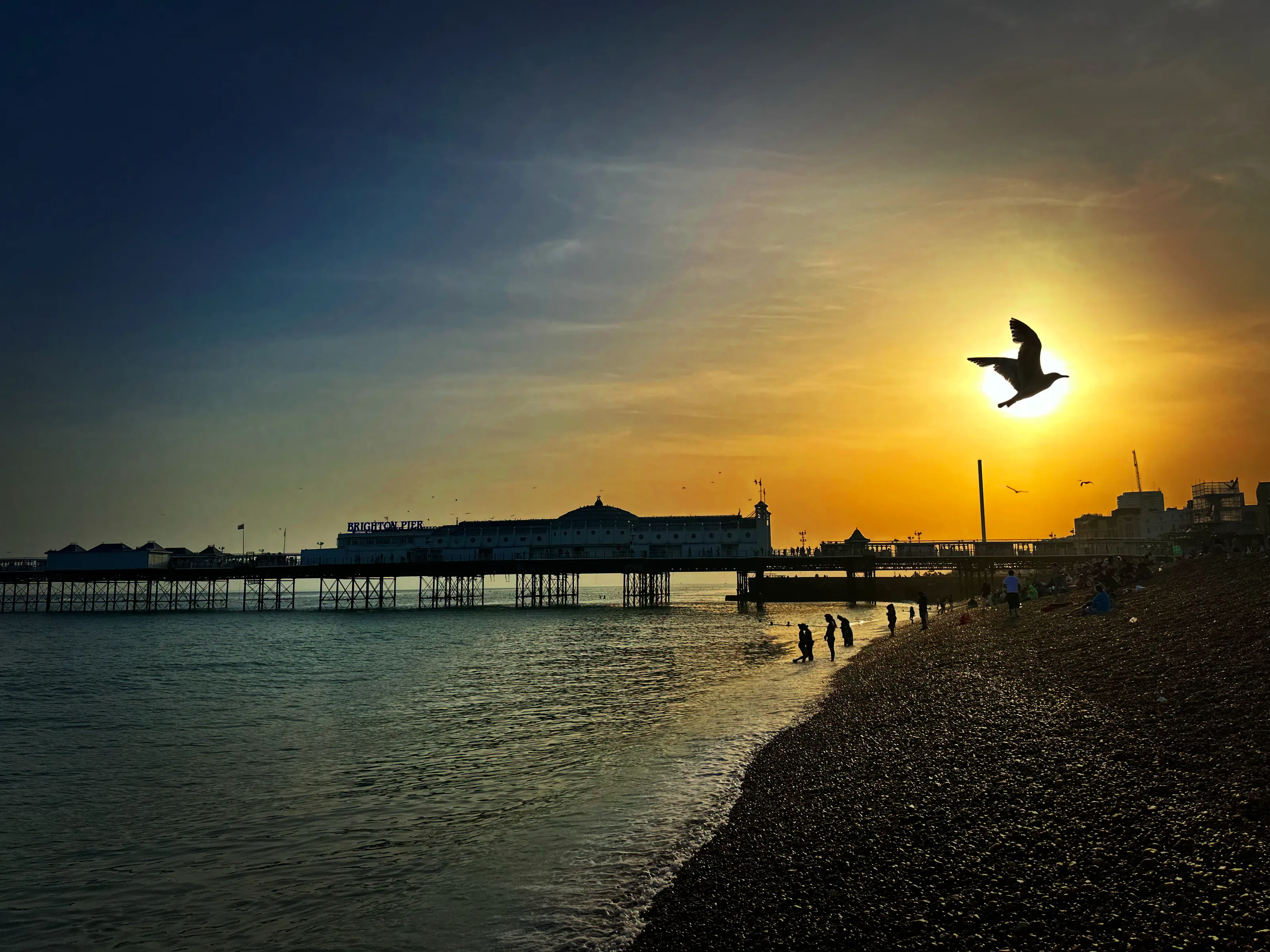 Sunset in Brighton