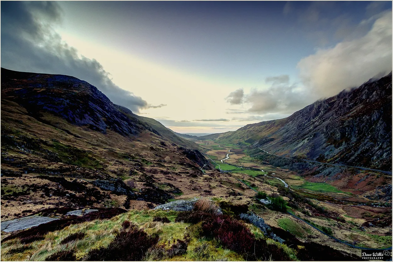 Looking Down the Valley