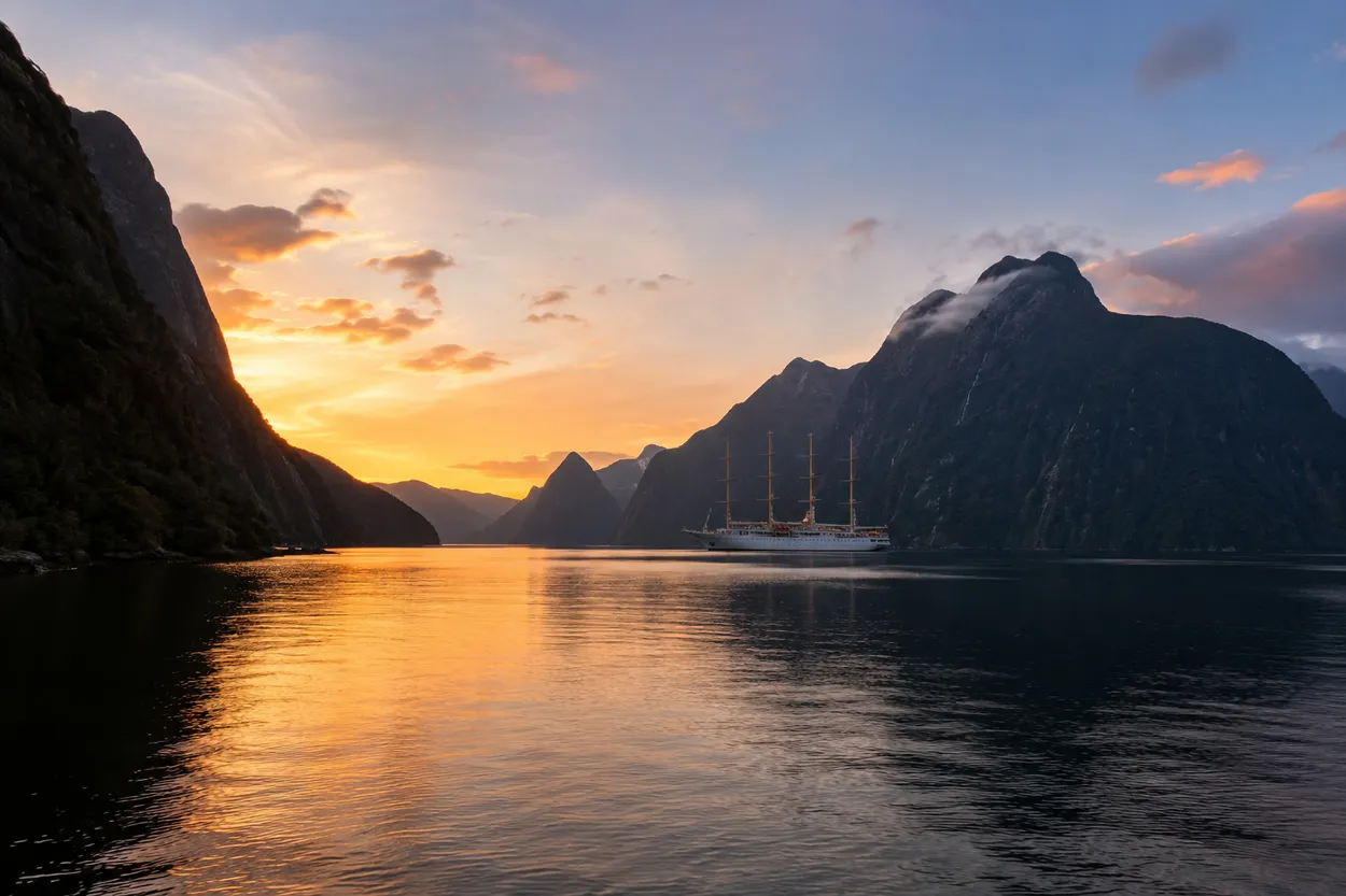 Milford Sound Landscape AI