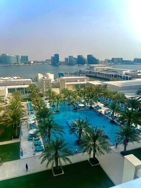 Yas Island Aerial View
