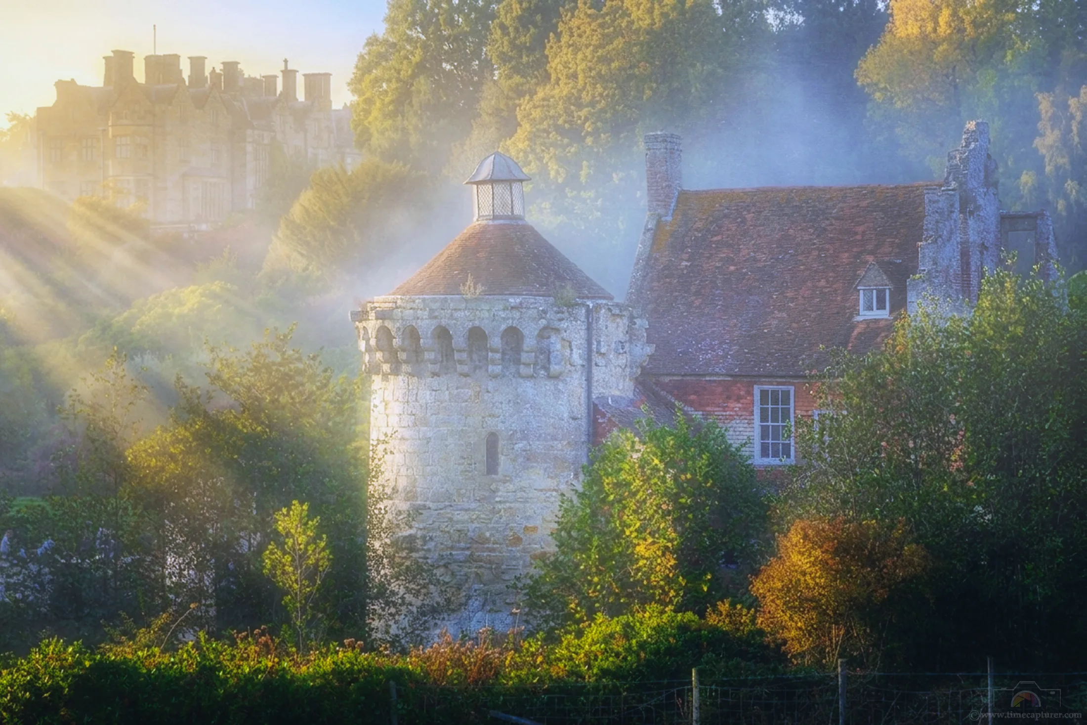 Scotney House & Castle Mist