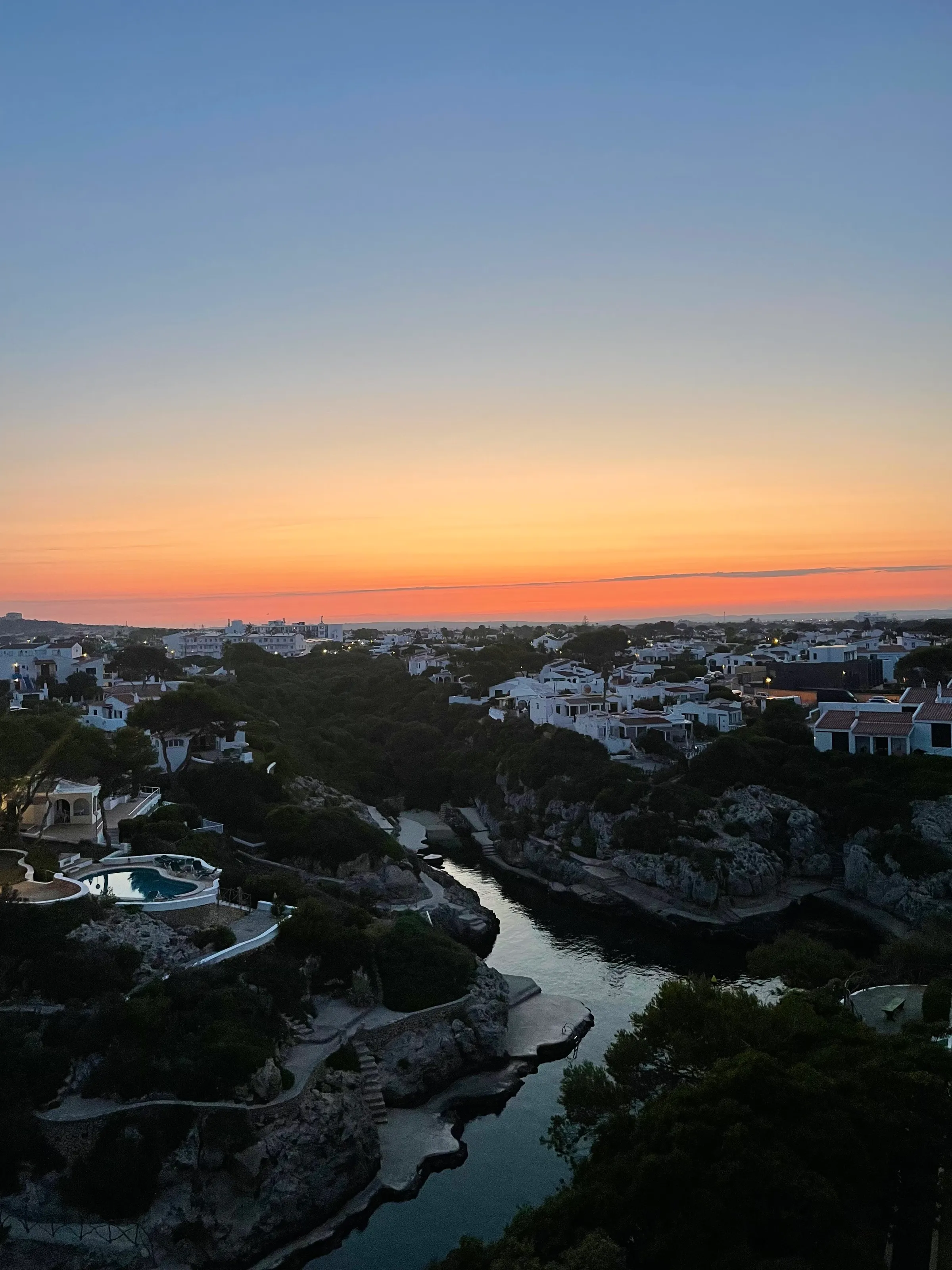 Menorca at Sunset