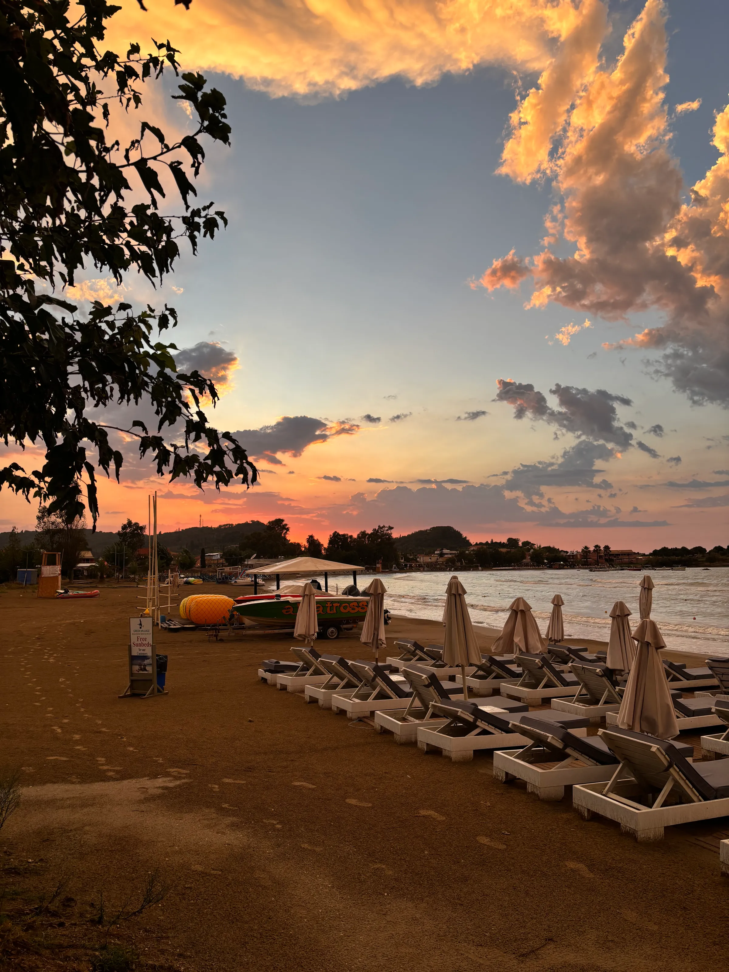beach sunset