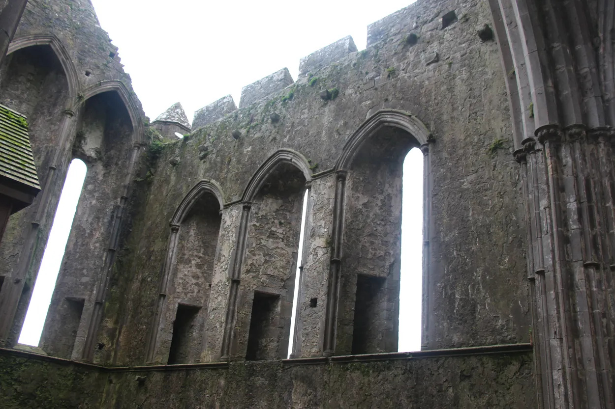 Ruins of St Patrick's atop the Rock of Cashel, Ireland
