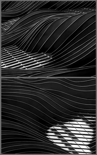 Aqua Condos Abstract, Chicago